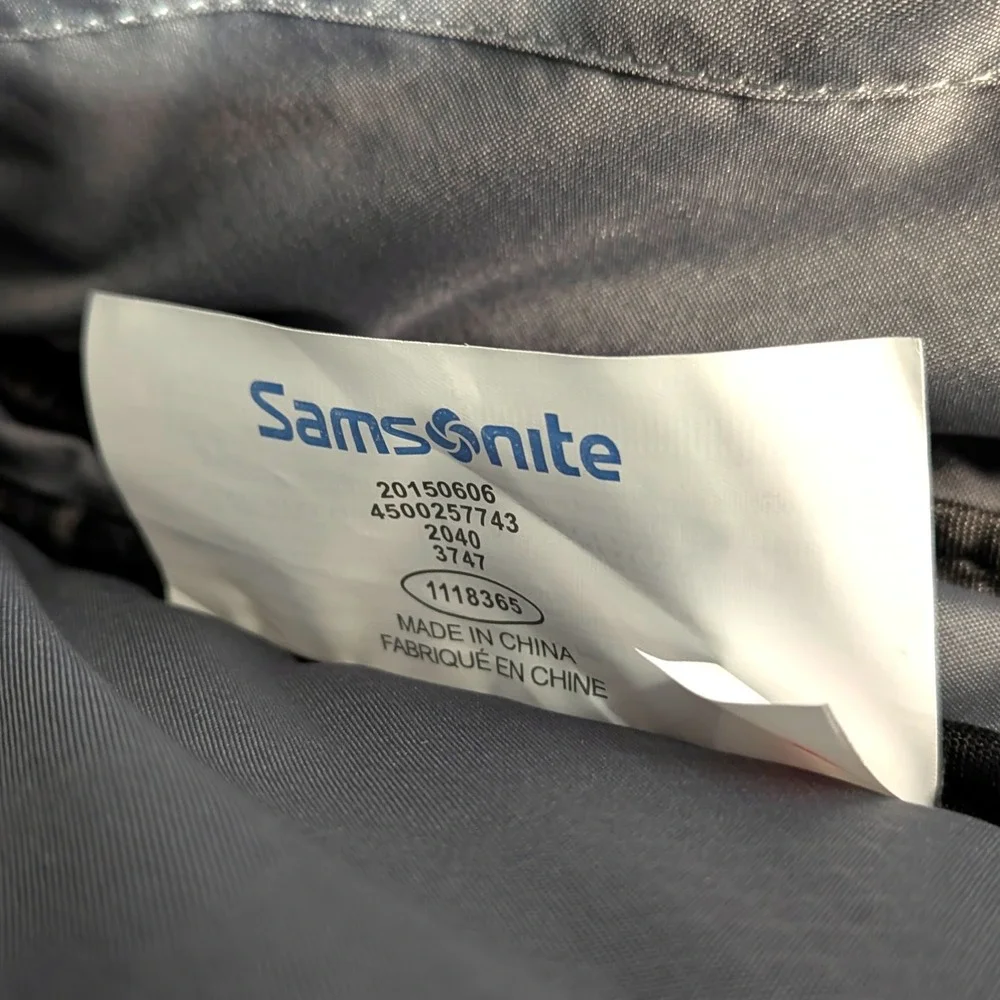 Samsonite Black‎ Ballistic Nylon Laptop Briefcase Messenger Bag 1118365